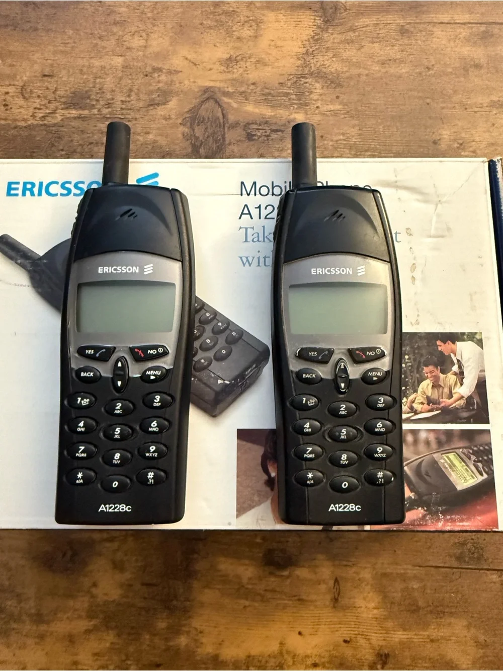A1228c Classic Black Mobile Phones (Untested)